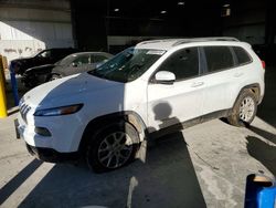 Jeep salvage cars for sale: 2016 Jeep Cherokee Latitude