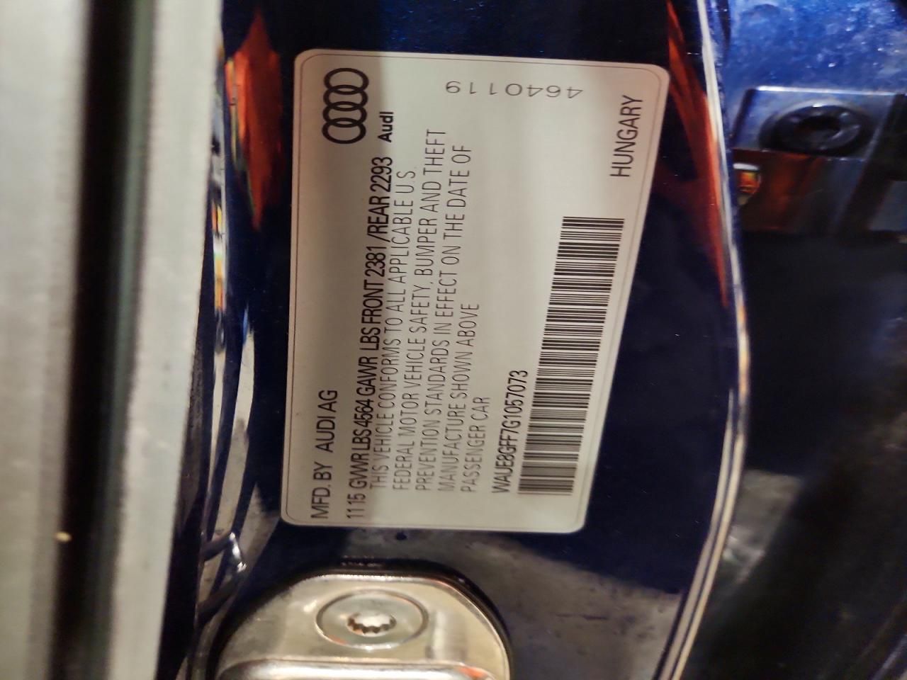 2016 Audi A3 Premium Plus