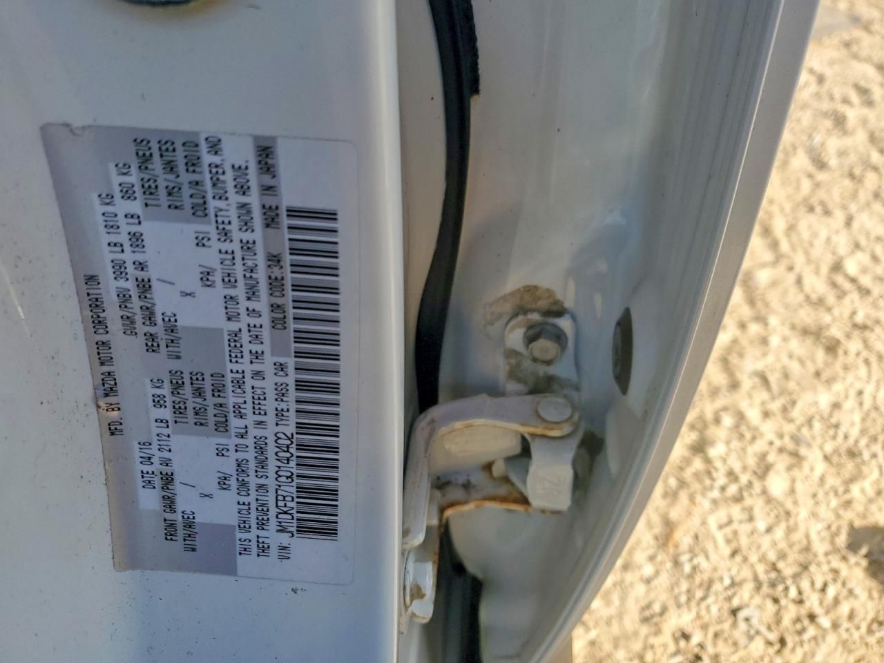 2016 Mazda Cx-3 Sport