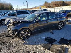 Hyundai salvage cars for sale: 2021 Hyundai Sonata sel Plus