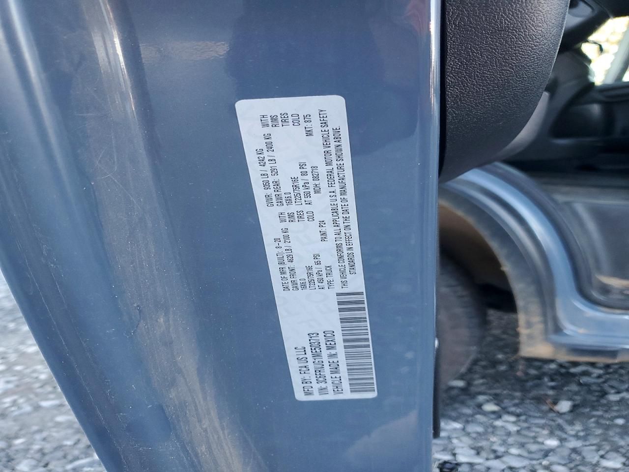 2021 Dodge RAM Promaster 3500 Delivery Van