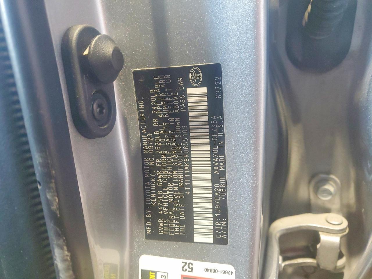 2024 Toyota Camry se Night Shade