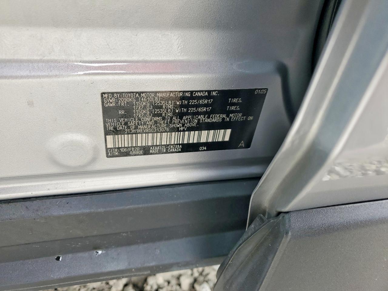 2025 Toyota Rav4 le