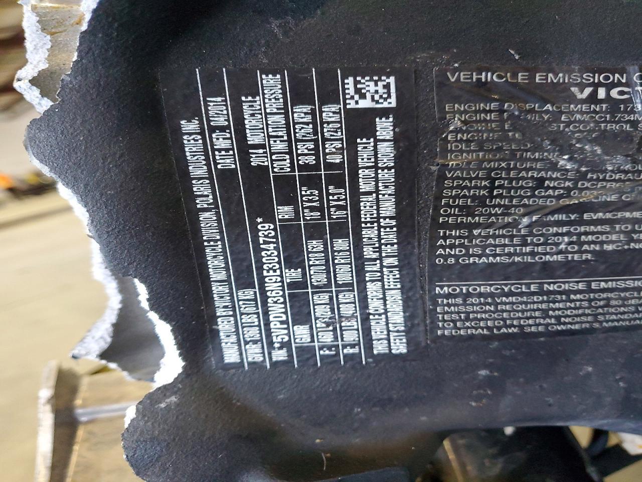 2014 Victory Cross Country