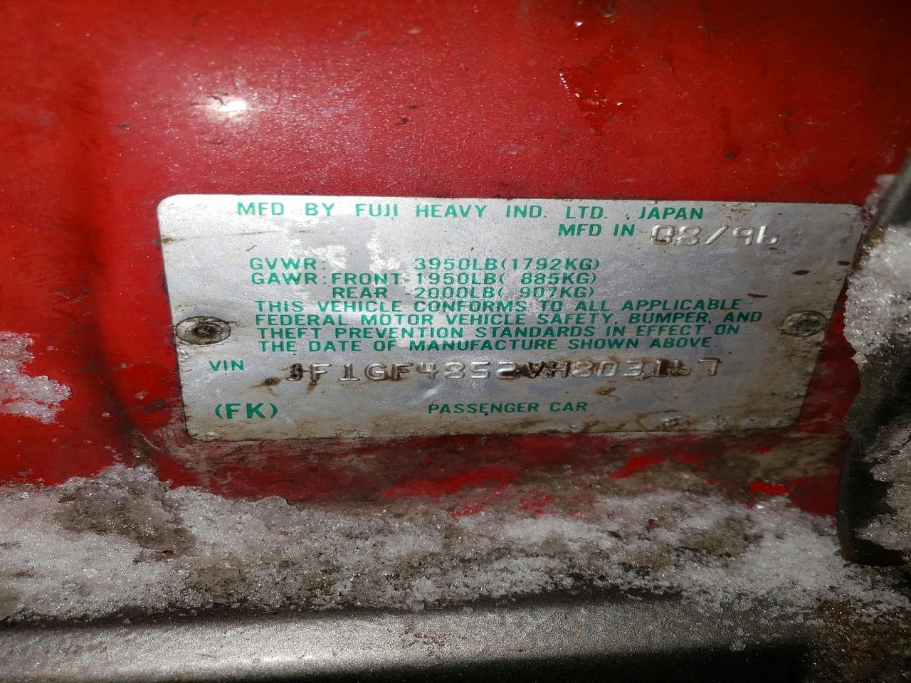 1997 Subaru Impreza Outback