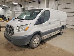 Salvage cars for sale from Copart Ham Lake, MN: 2015 Ford Transit T-250