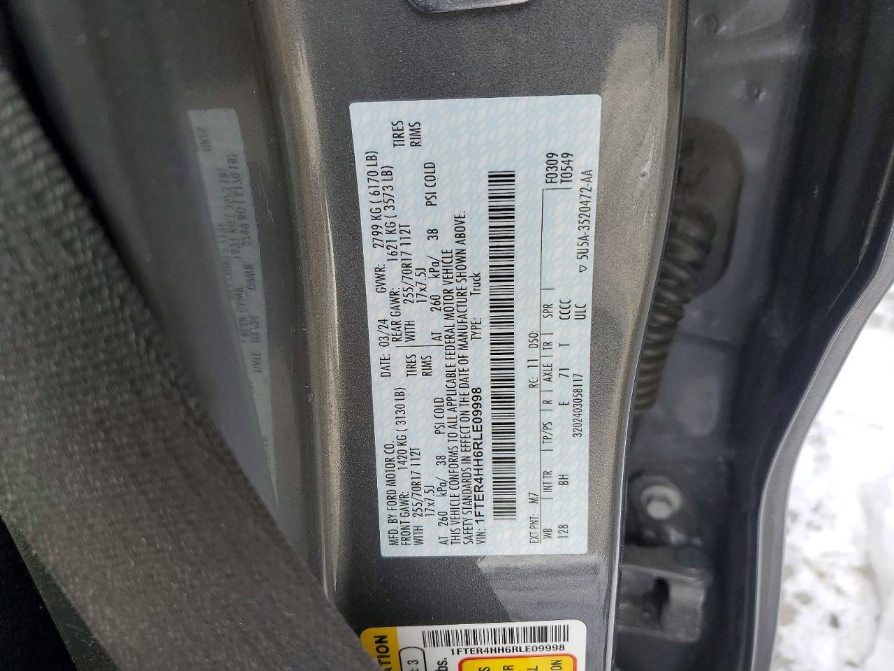 2024 Ford Ranger xlt