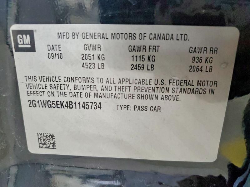 2011 Chevrolet Impala lt