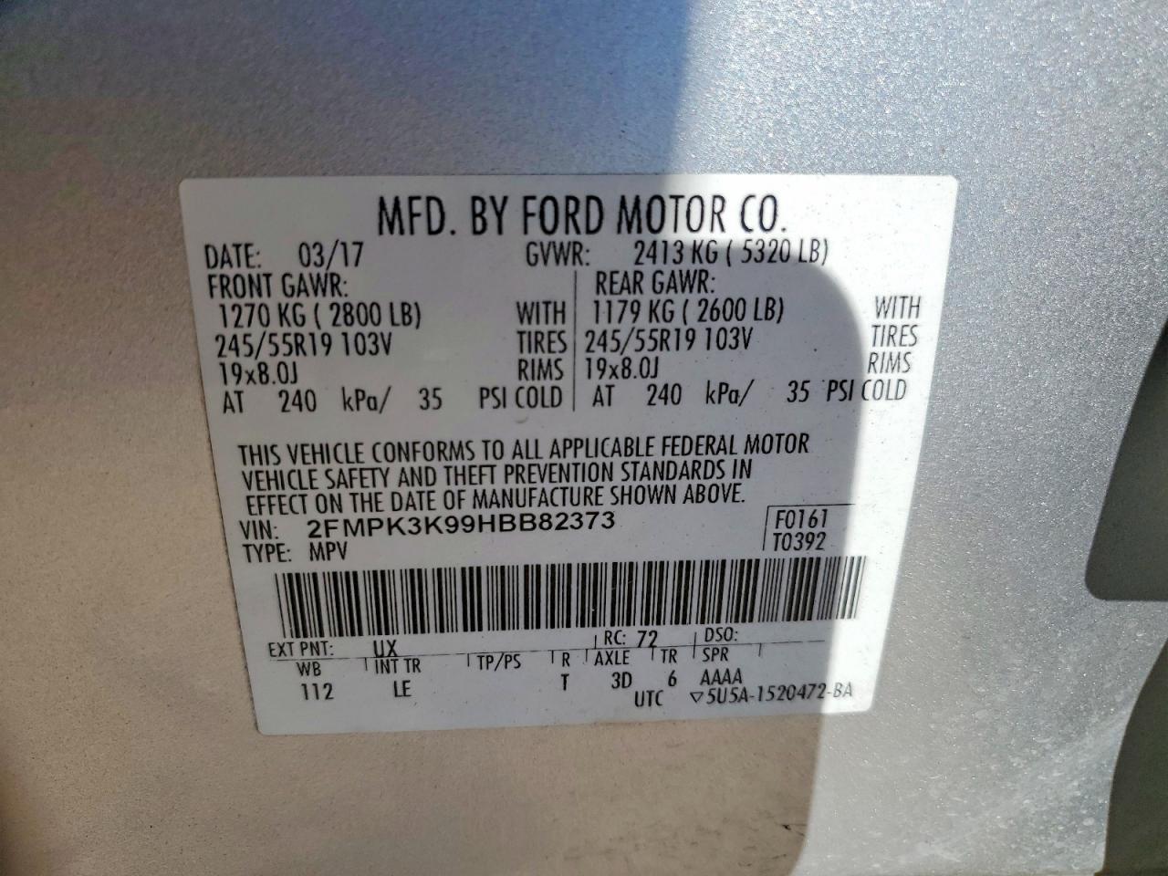 2017 Ford Edge Titanium
