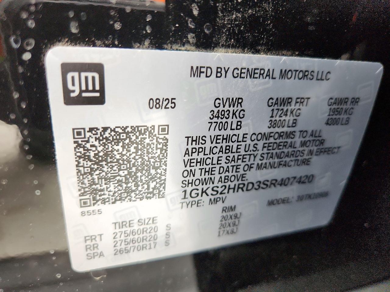 2025 GMC Yukon xl AT4