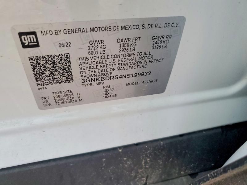 2022 Chevrolet Blazer 3LT