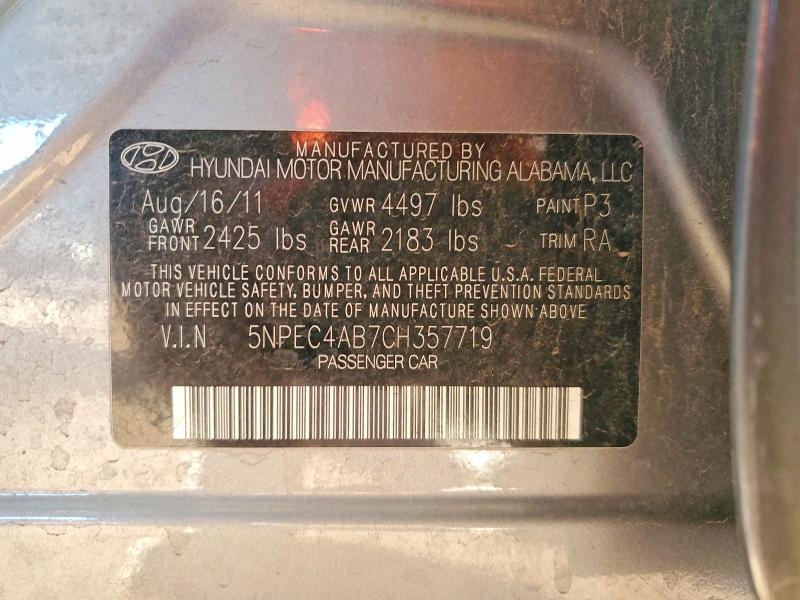 2012 Hyundai Sonata se 2.0t