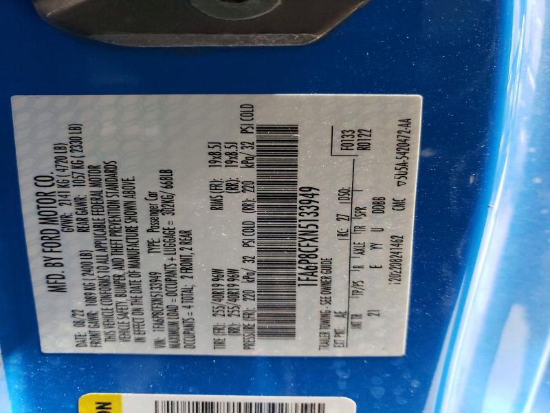 2022 Ford Mustang gt
