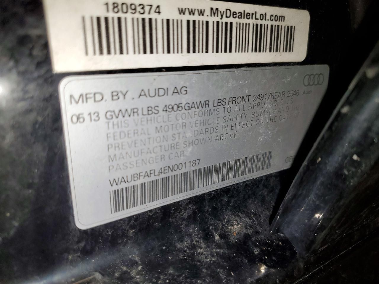 2014 Audi A4 Premium