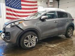 KIA Vehiculos salvage en venta: 2017 KIA Sportage lx