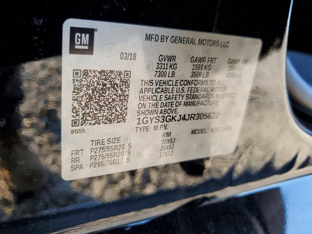 2018 Cadillac Escalade esv