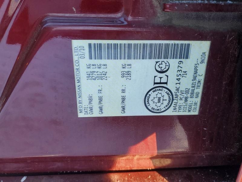 2010 Nissan Altima Base