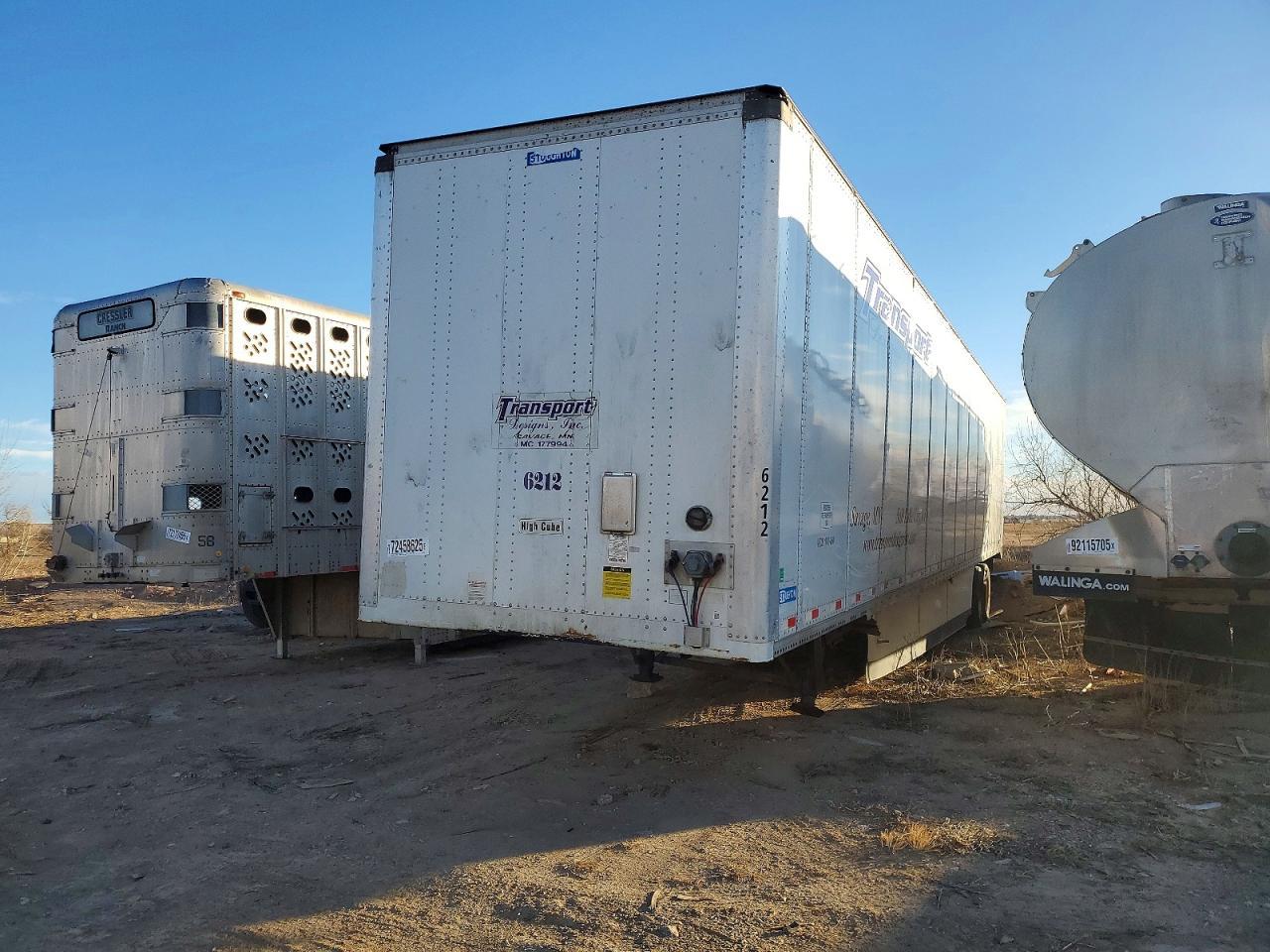 2016 Stoughton Zgpvw-535T-S-C-AR DRY Van Trailer