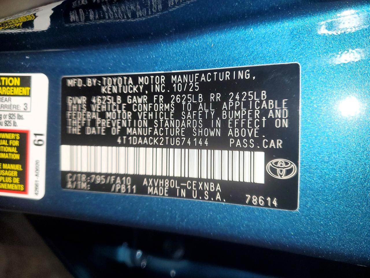 2026 Toyota Camry xse