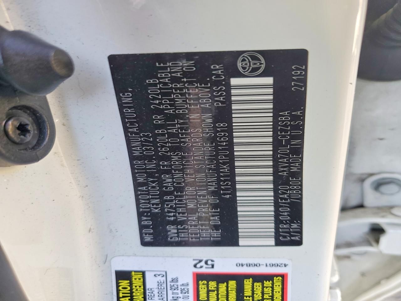 2023 Toyota Camry se Night Shade