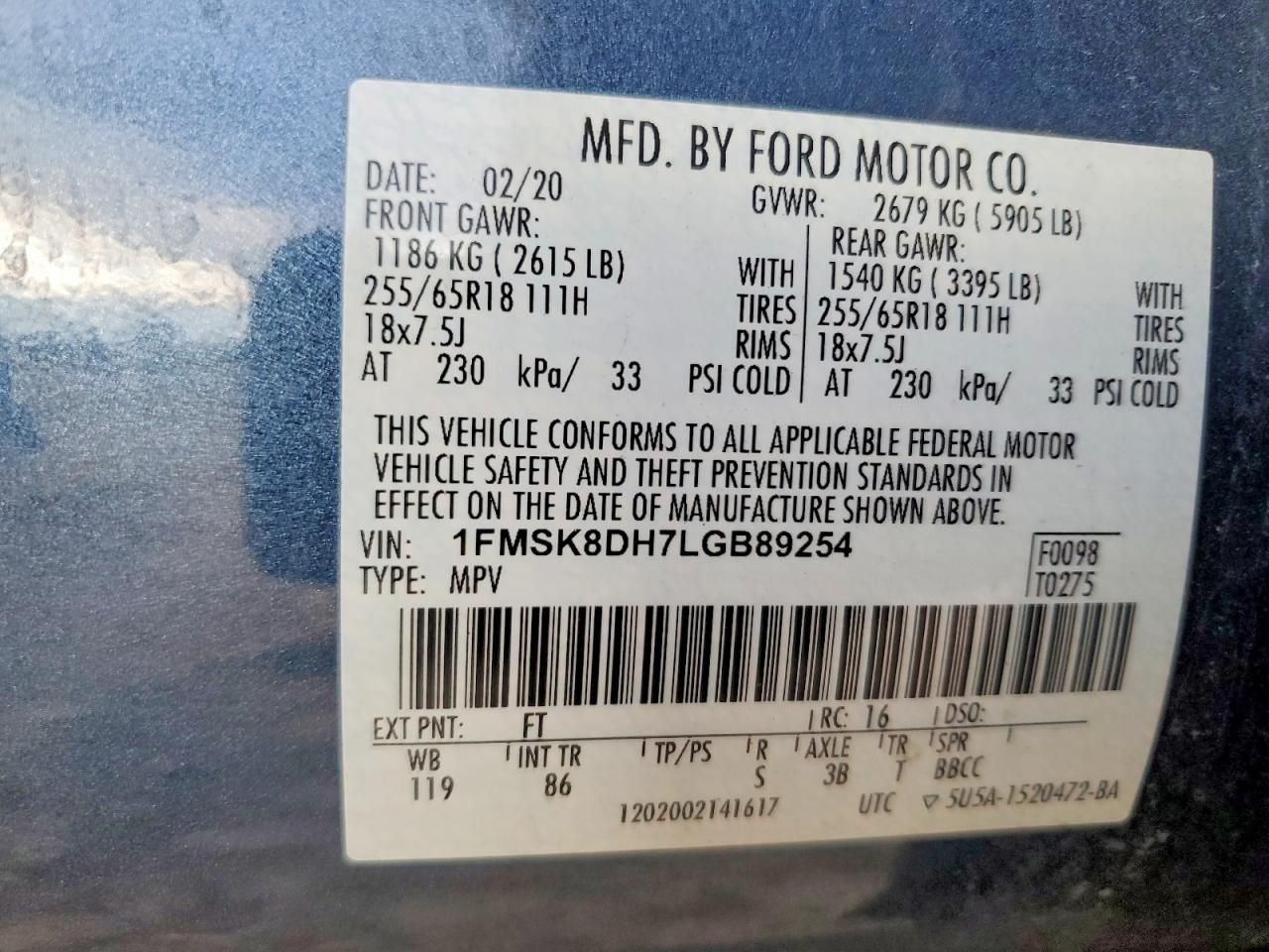 2020 Ford Explorer xlt