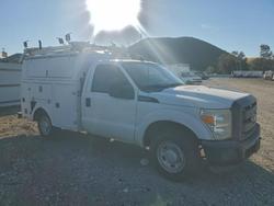 Salvage trucks for sale at Colton, CA auction: 2013 Ford F350 Utility / Service Truck