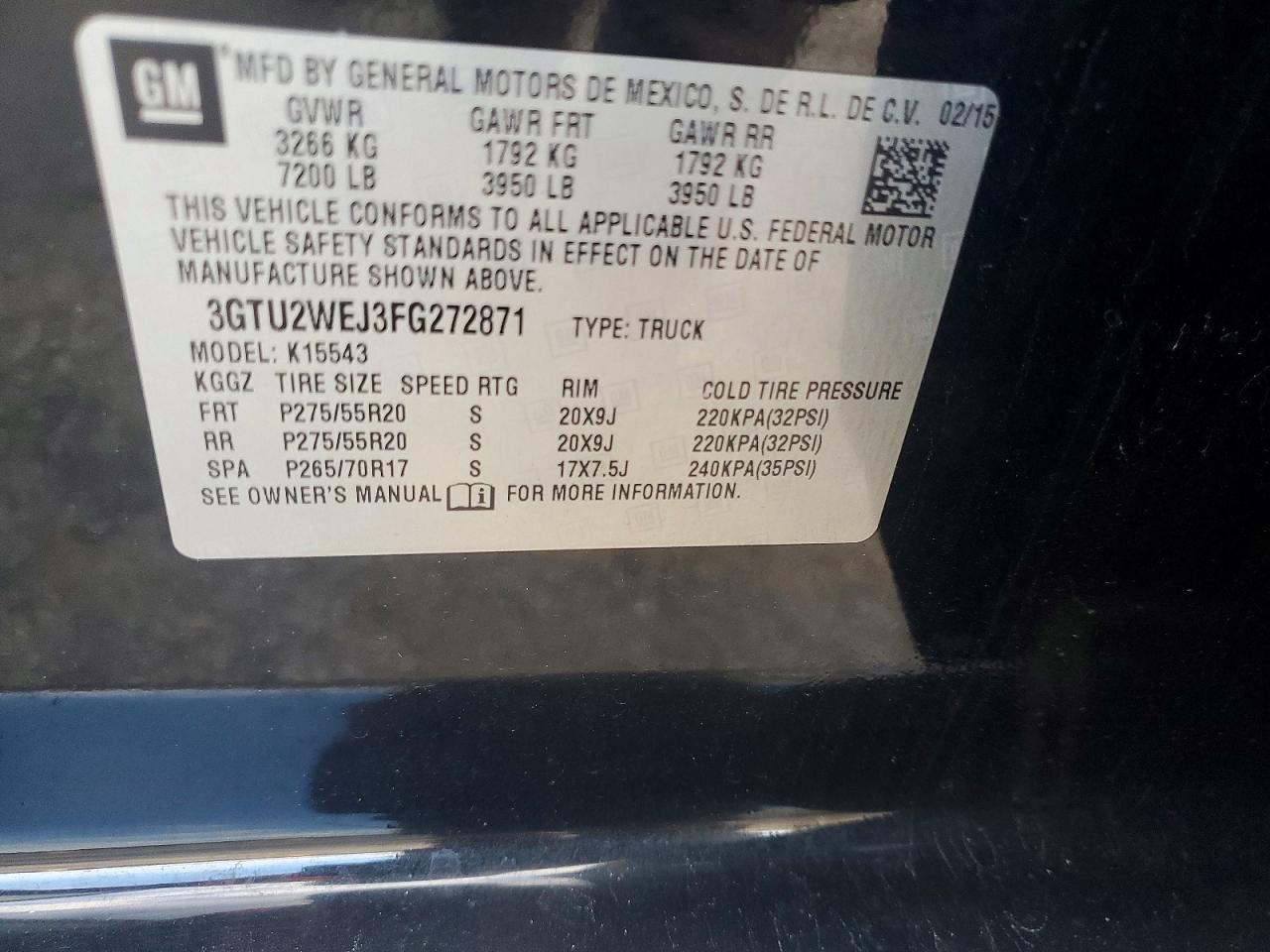 2015 GMC Sierra K1500 Denali