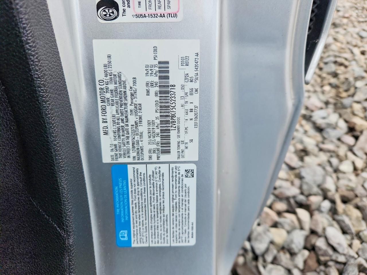 2012 Ford Mustang gt