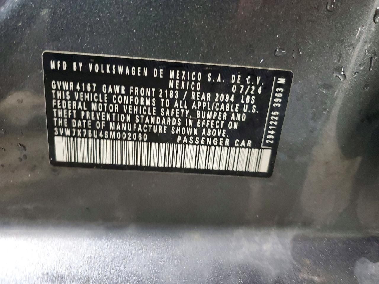 2025 Volkswagen Jetta se