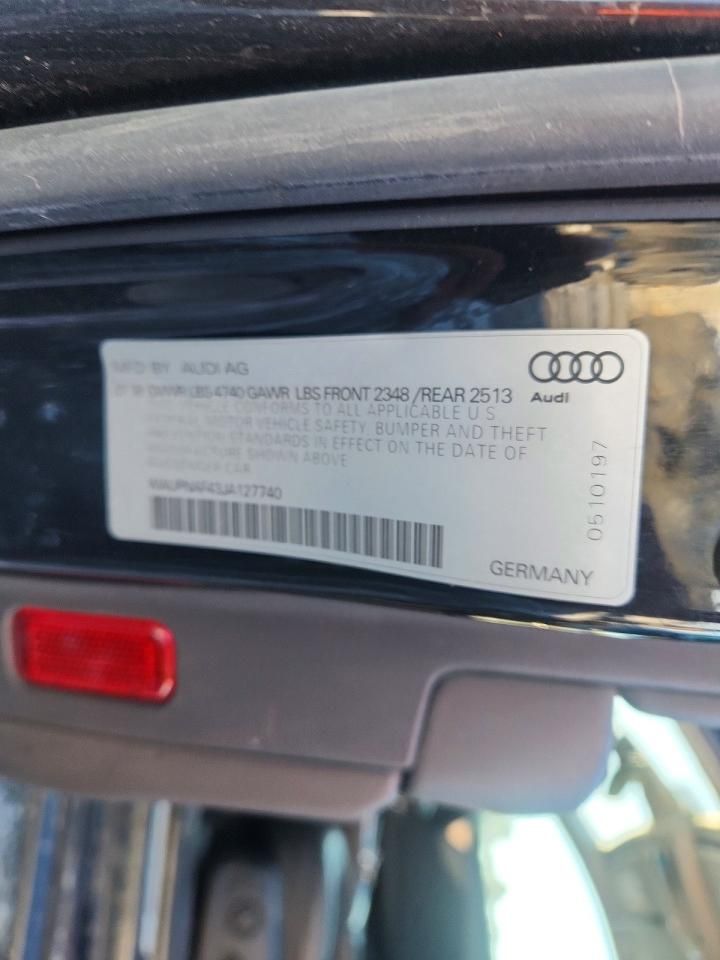 2018 Audi A4 Premium Plus