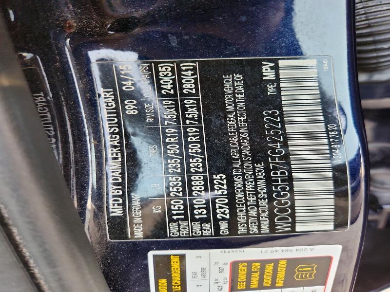 2015 Mercedes-Benz Glk 350