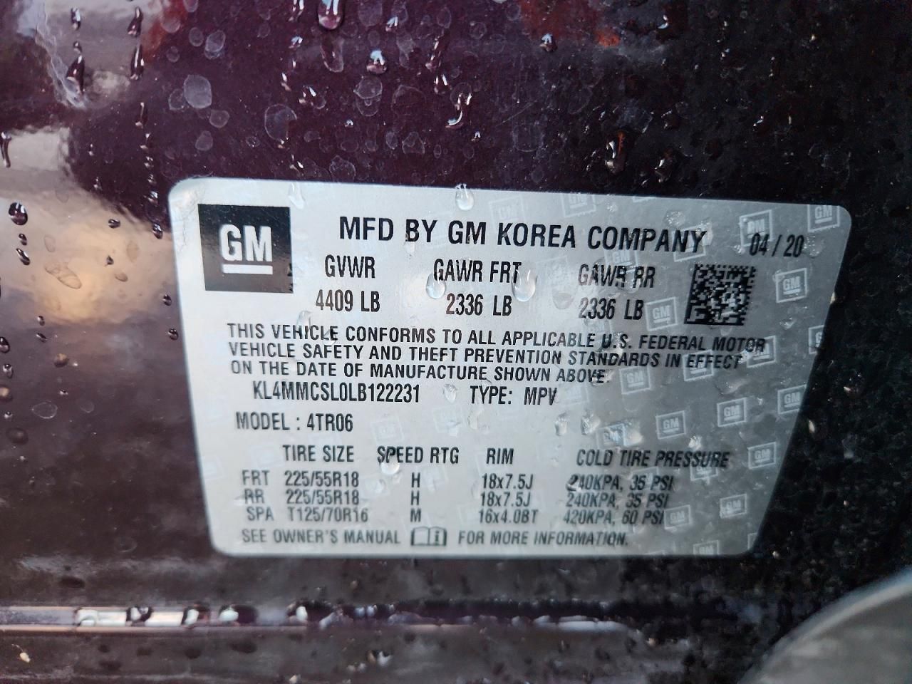 2020 Buick Encore gx Preferred