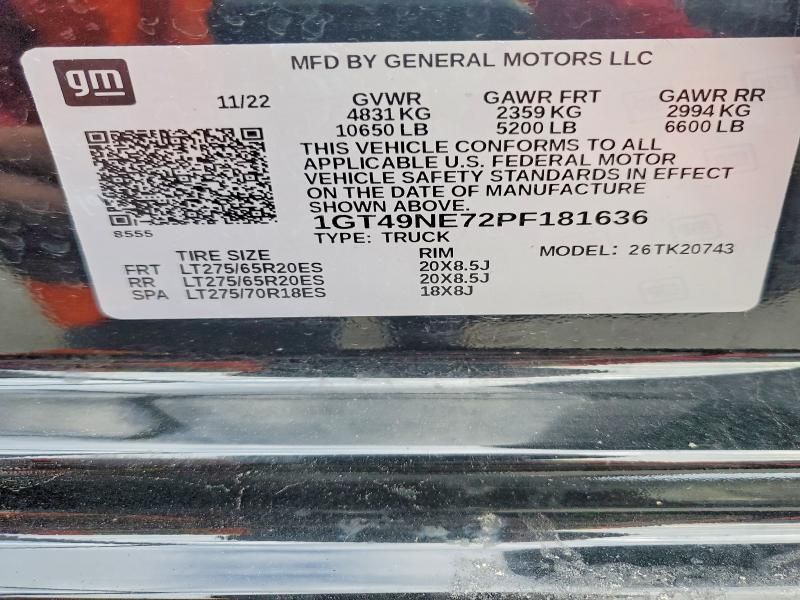 2023 GMC Sierra K2500 slt