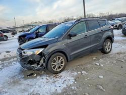 Ford salvage cars for sale: 2018 Ford Escape sel