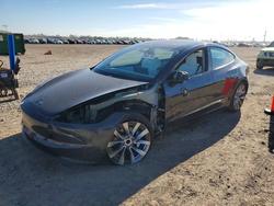 Tesla salvage cars for sale: 2025 Tesla Model 3