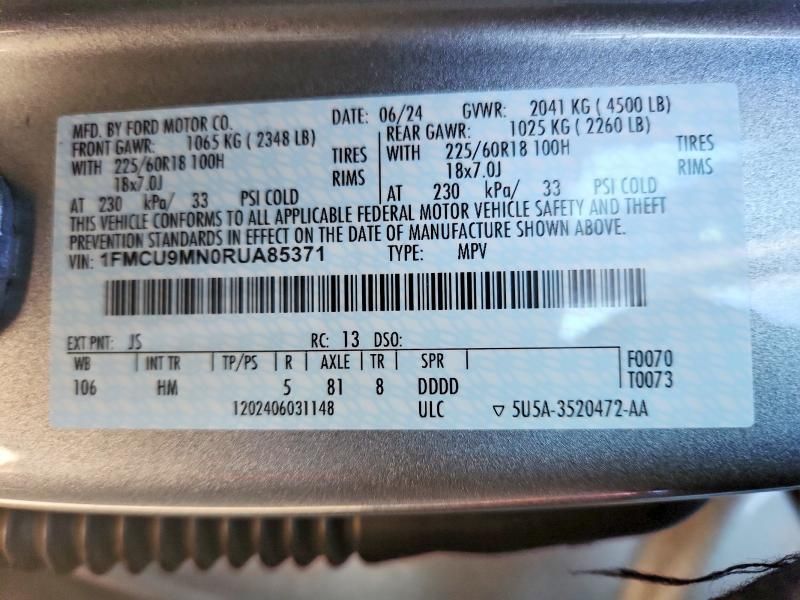 2024 Ford Escape st Line