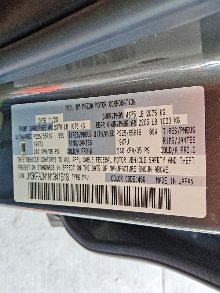 2021 Mazda Cx-5 Grand Touring