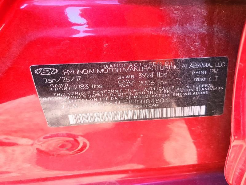 2017 Hyundai Elantra se