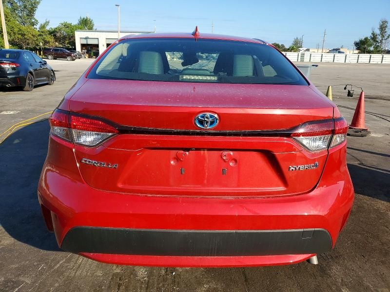 2021 Toyota Corolla Hybrid le