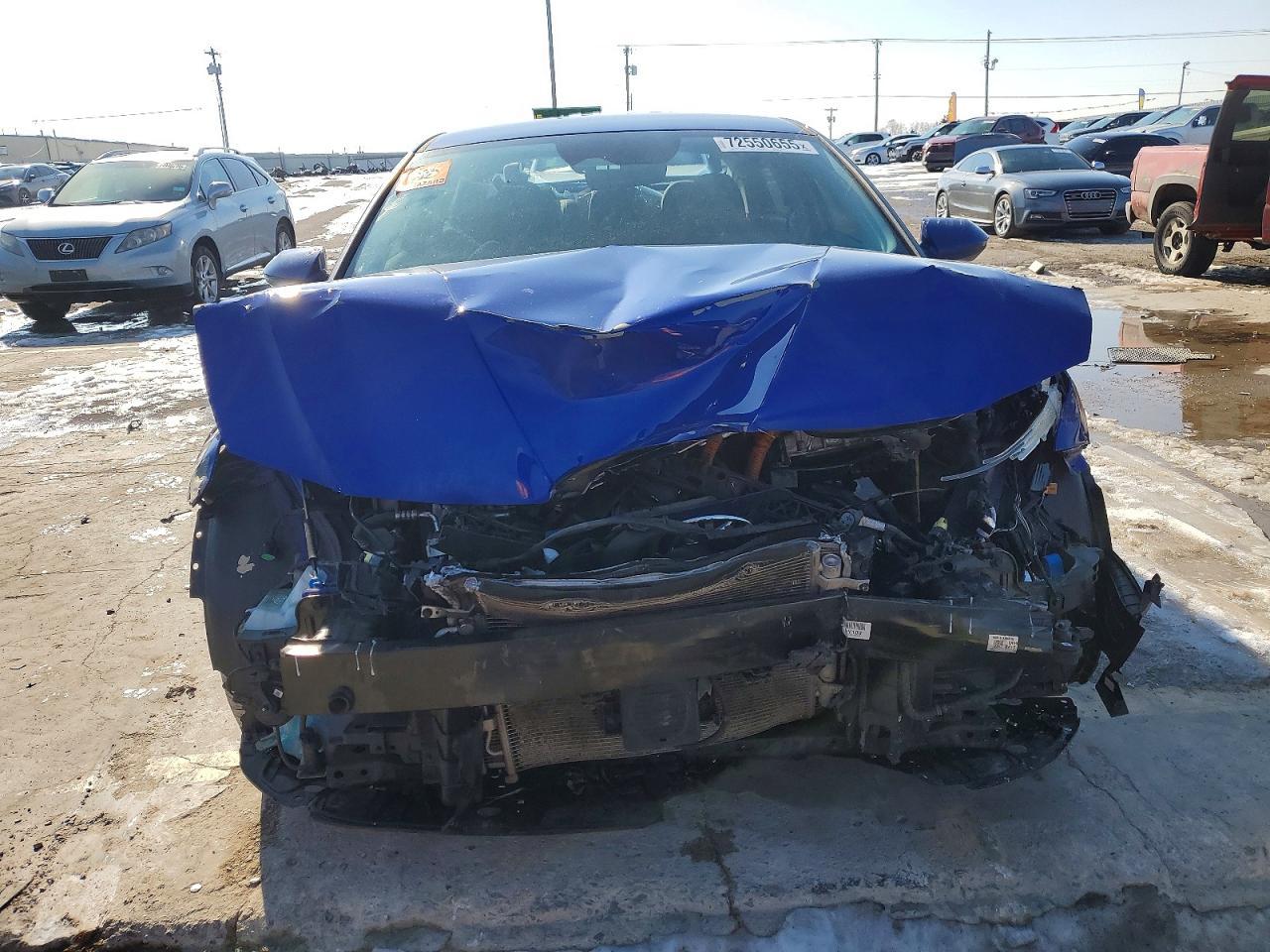 2022 Hyundai Elantra Hybrid Blue