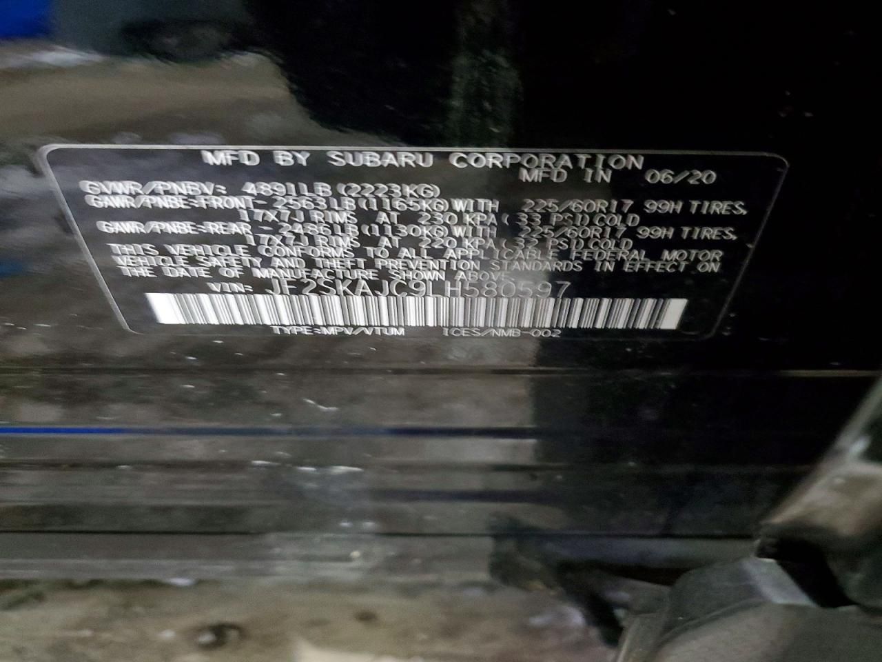 2020 Subaru Forester Premium