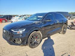 Audi salvage cars for sale: 2022 Audi Q8 Premium Plus S-line