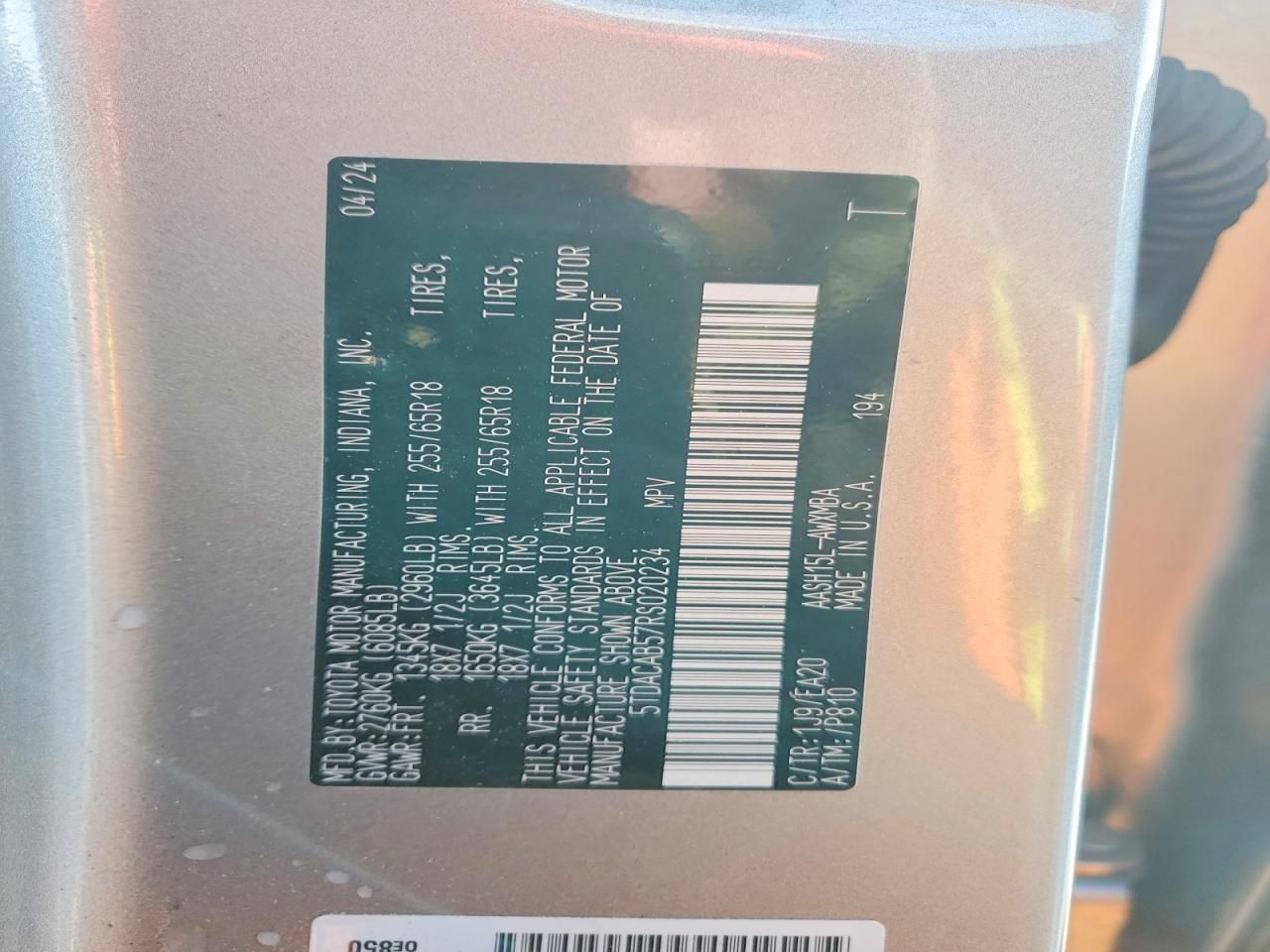 2024 Toyota Grand Highlander xle