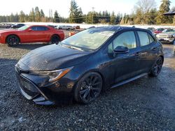 Toyota salvage cars for sale: 2022 Toyota Corolla se