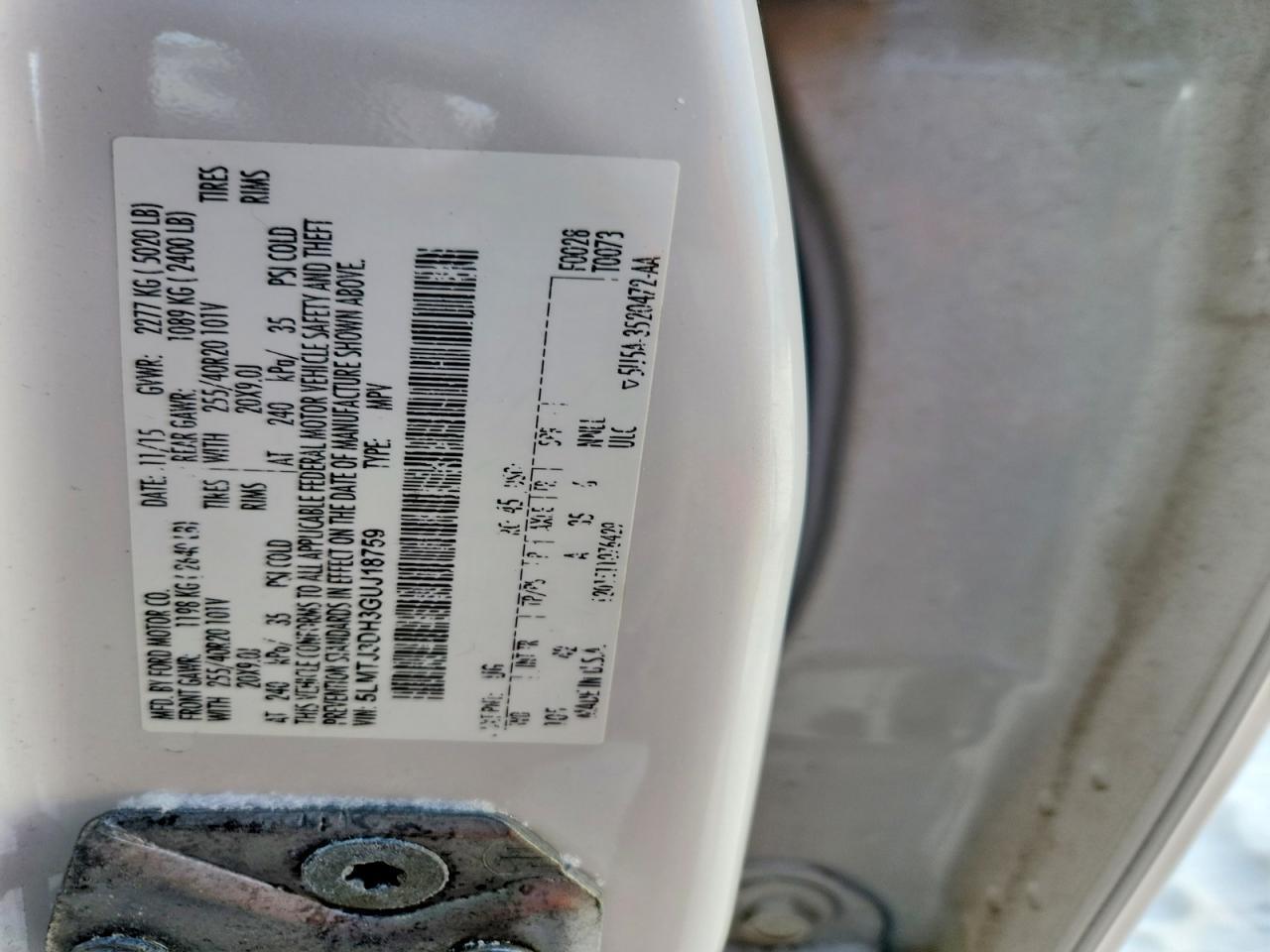 2016 Lincoln Mkc Reserve