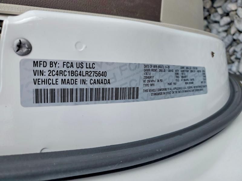 2020 Chrysler Pacifica Touring l