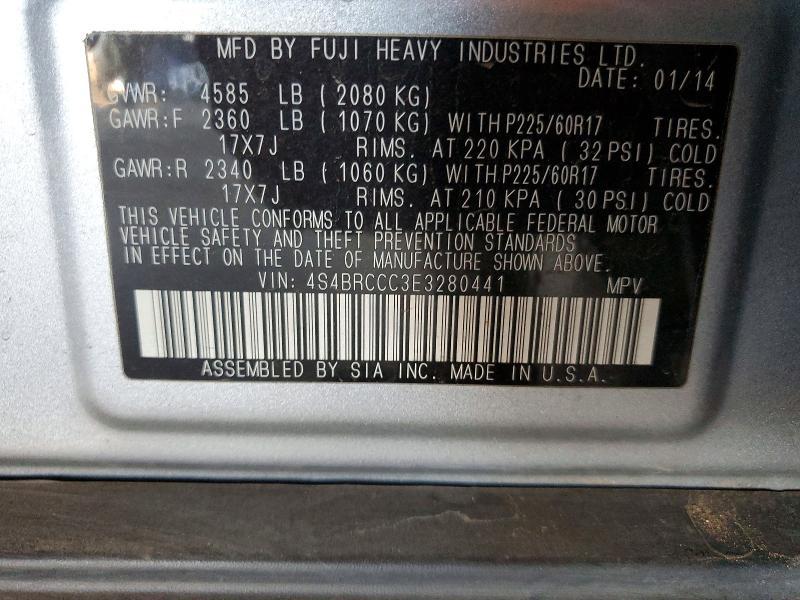 2014 Subaru Outback 2.5i Premium