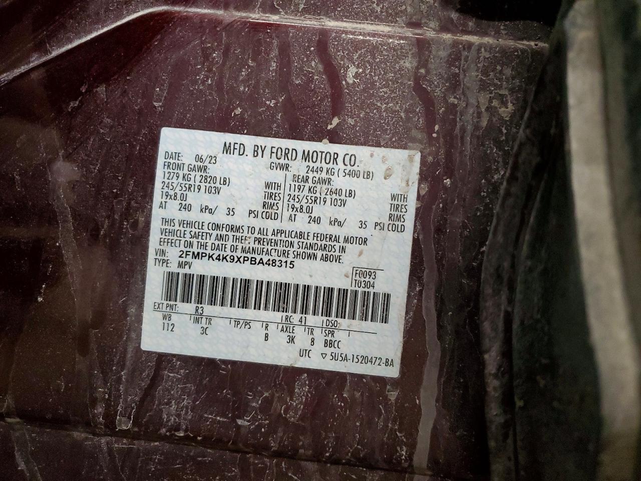 2023 Ford Edge Titanium