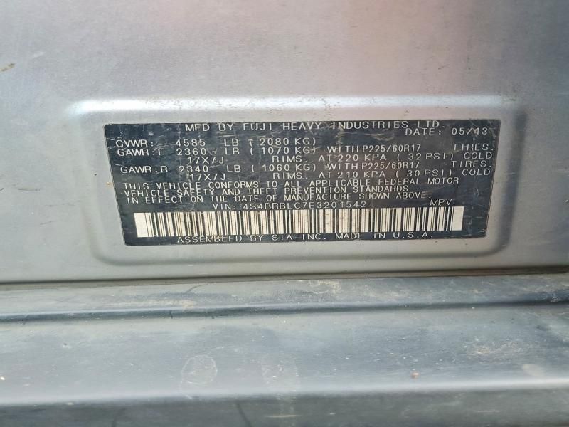 2014 Subaru Outback 2.5i Limited