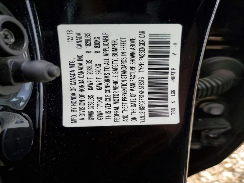 2019 Honda Civic Sport